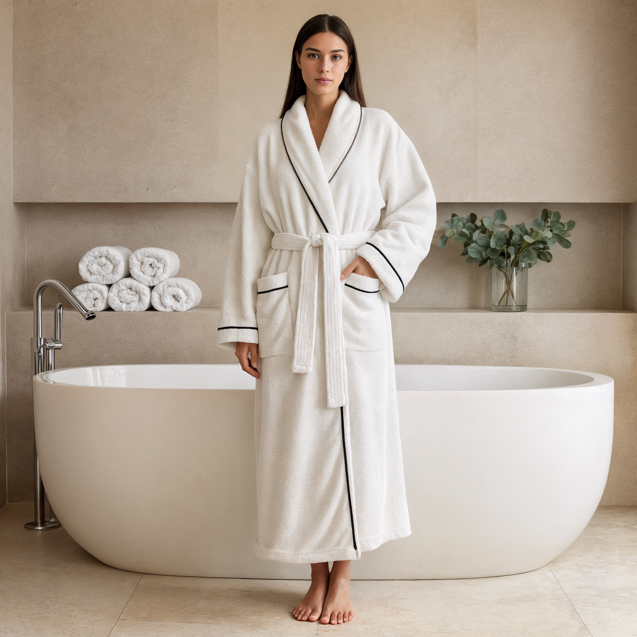 The Hotel Suite Cotton Robe