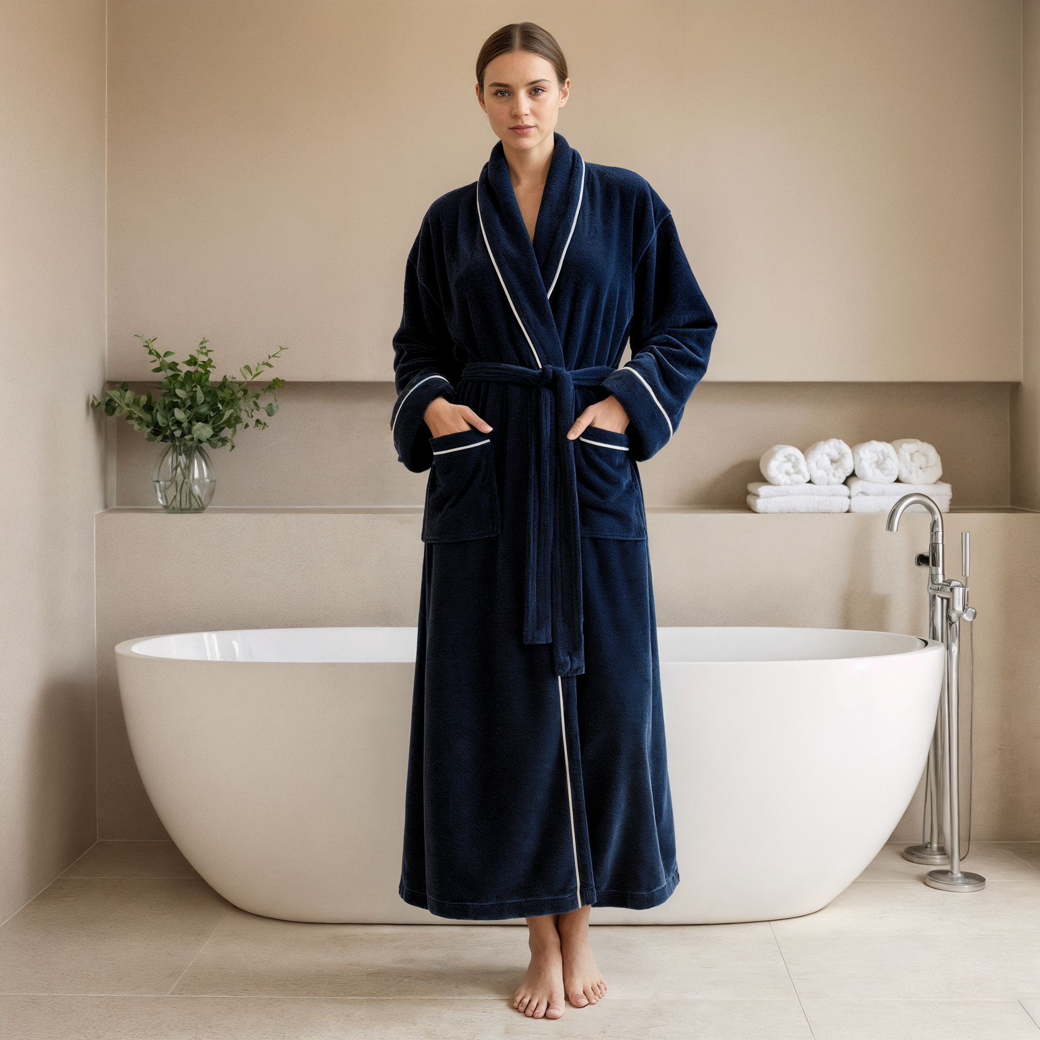 The Hotel Suite Cotton Robe