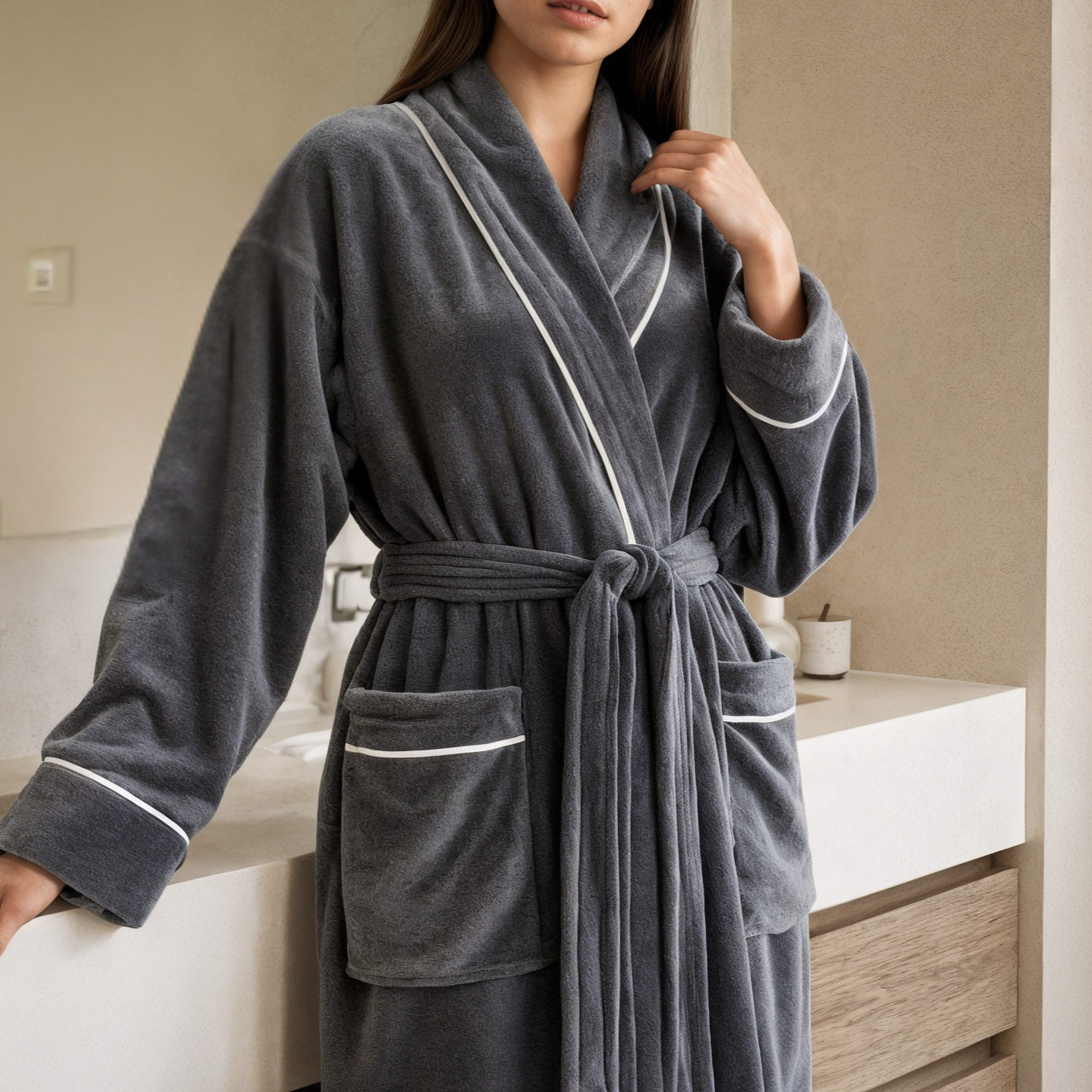 The Hotel Suite Cotton Robe