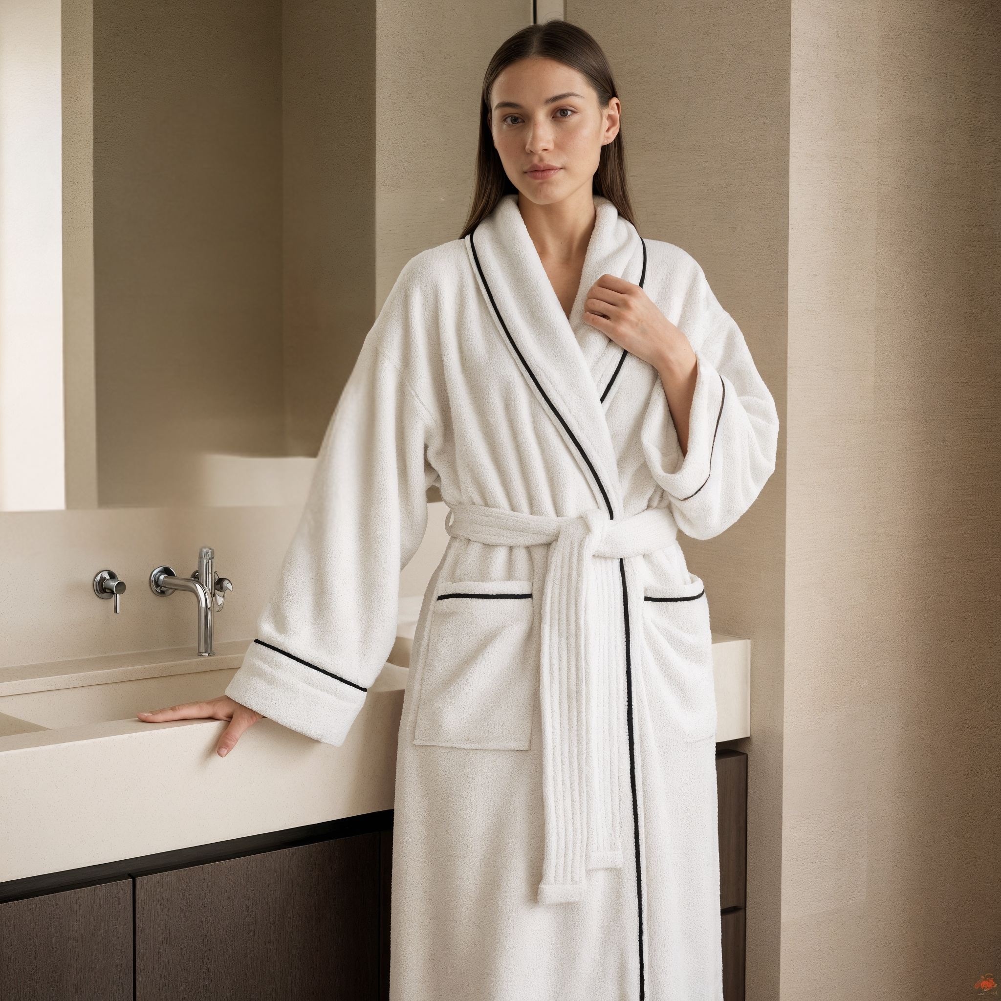 The Hotel Suite Cotton Robe