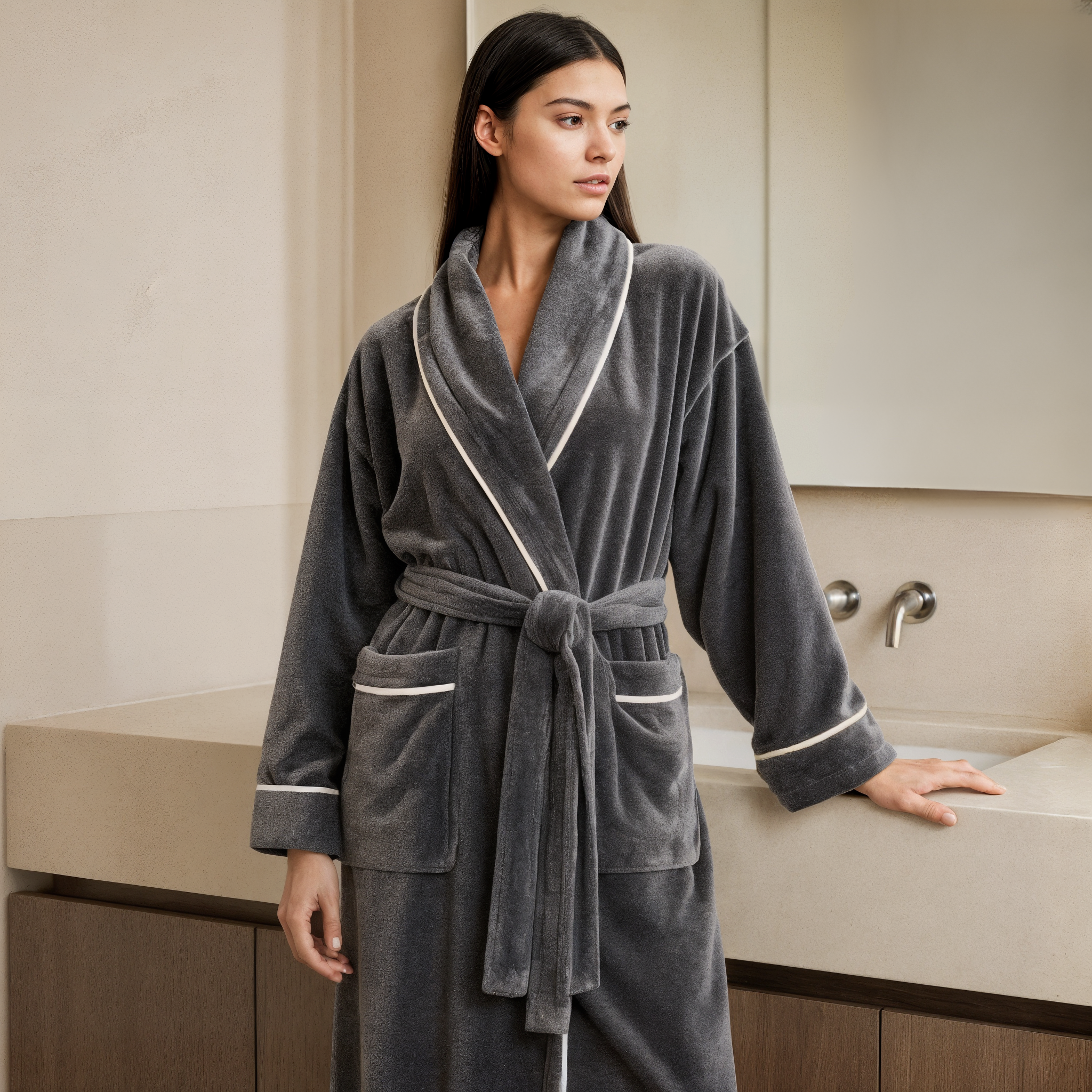 The Hotel Suite Cotton Robe