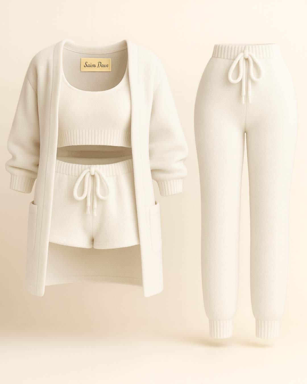 The Signature 4-Piece Bouclé Lounge Set