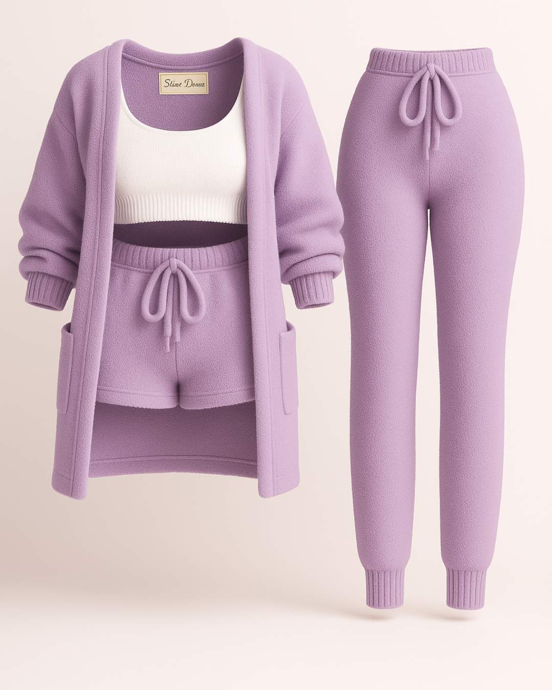 The Signature 4-Piece Bouclé Lounge Set