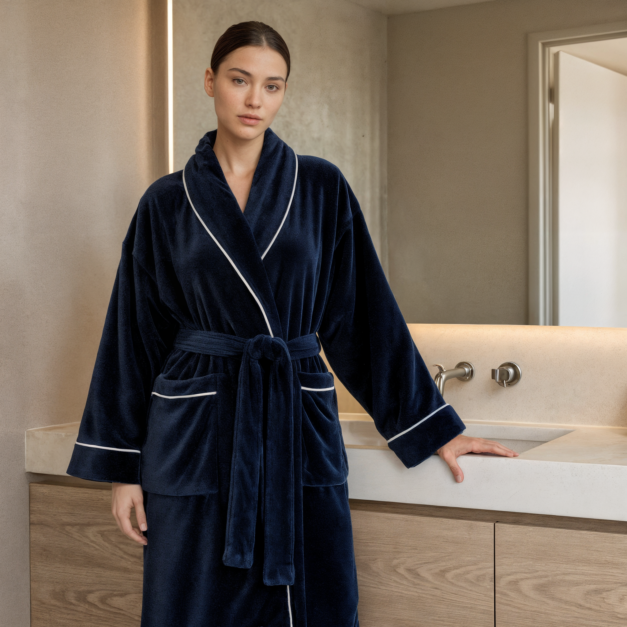 The Hotel Suite Cotton Robe