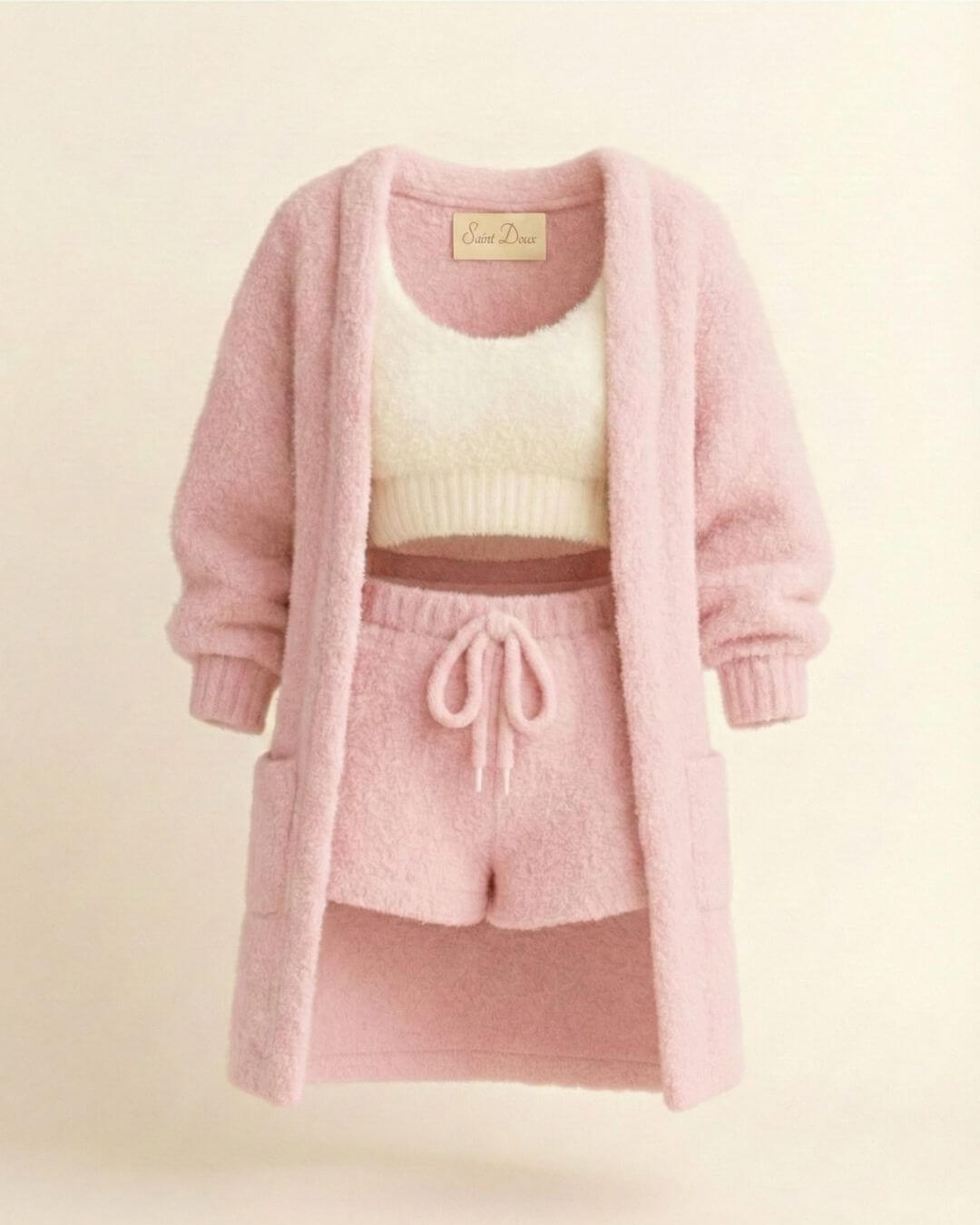 The Signature 3-Piece Bouclé Lounge Set Saint Doux