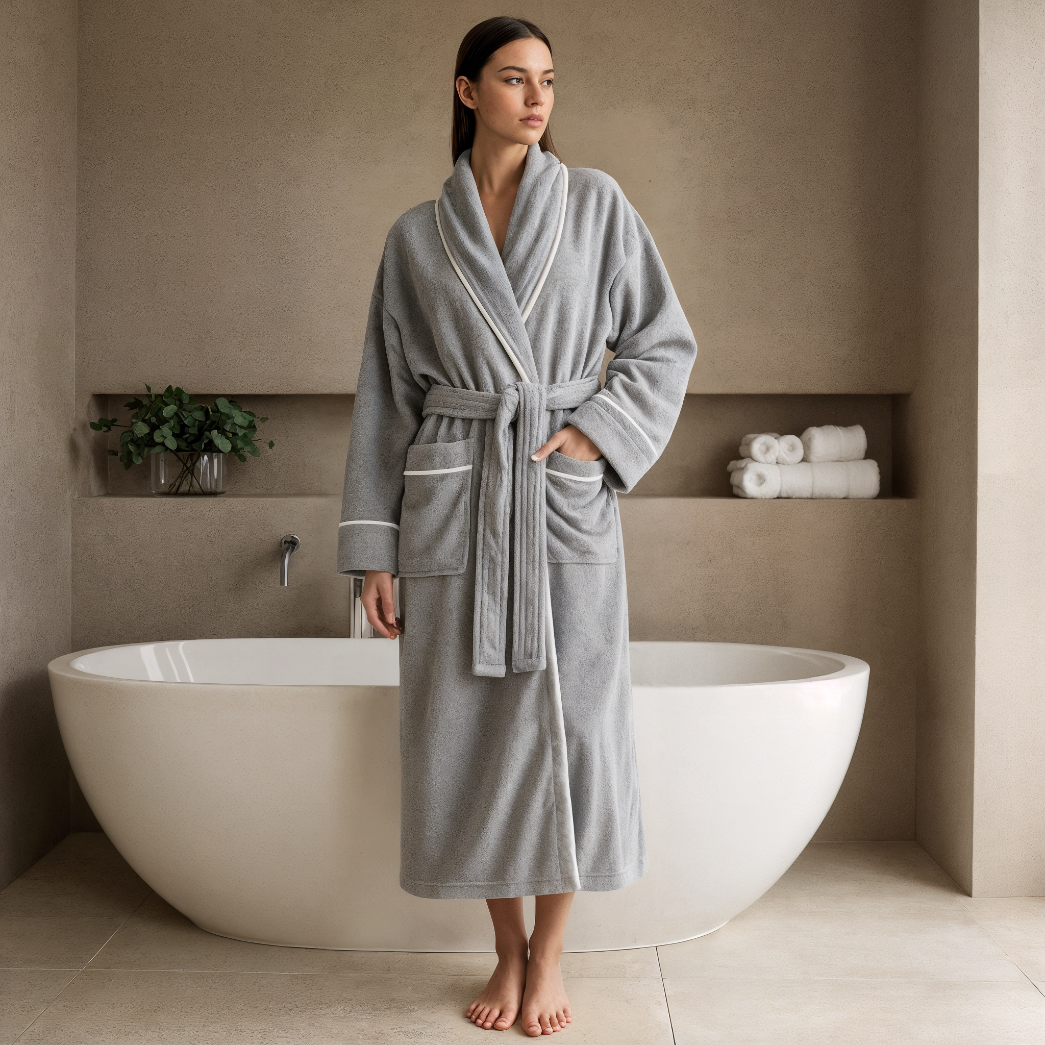 The Hotel Suite Cotton Robe