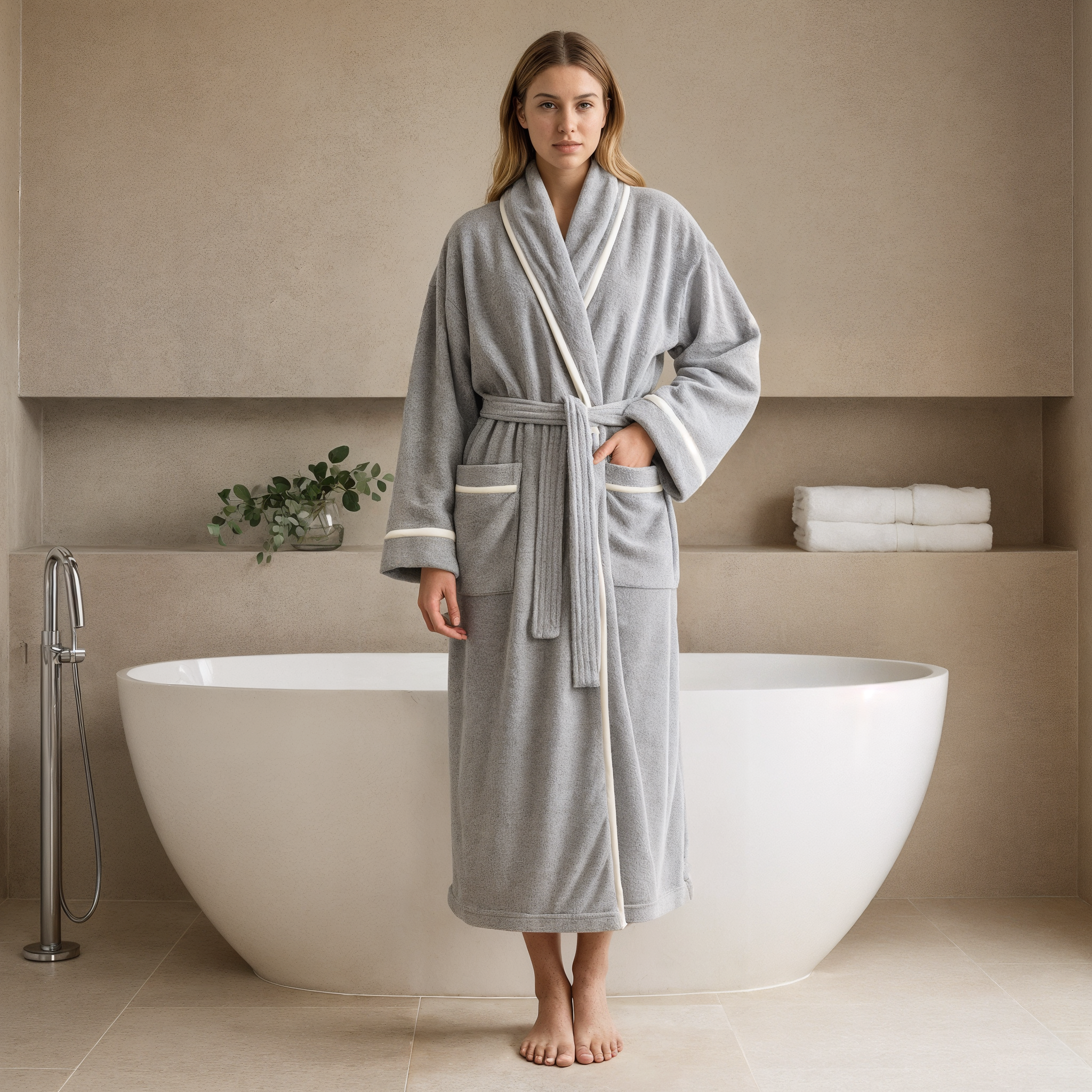 The Hotel Suite Cotton Robe