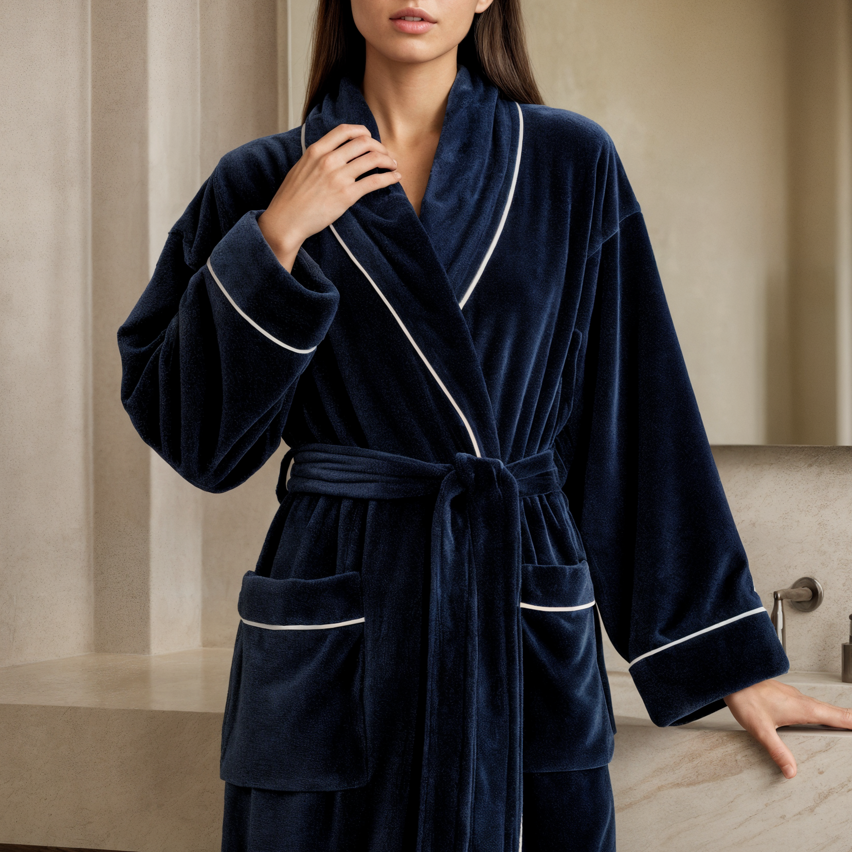 The Hotel Suite Cotton Robe