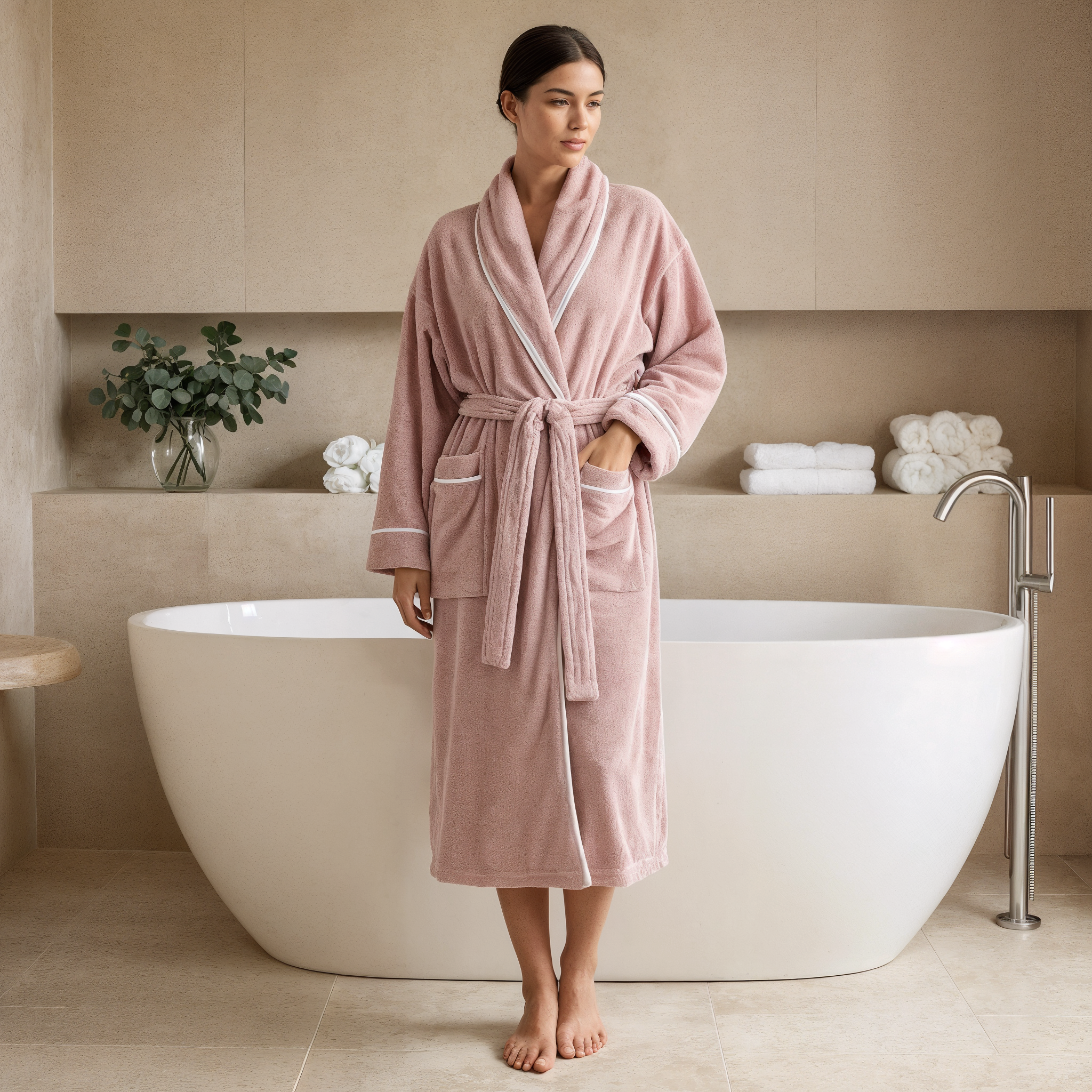 The Hotel Suite Cotton Robe