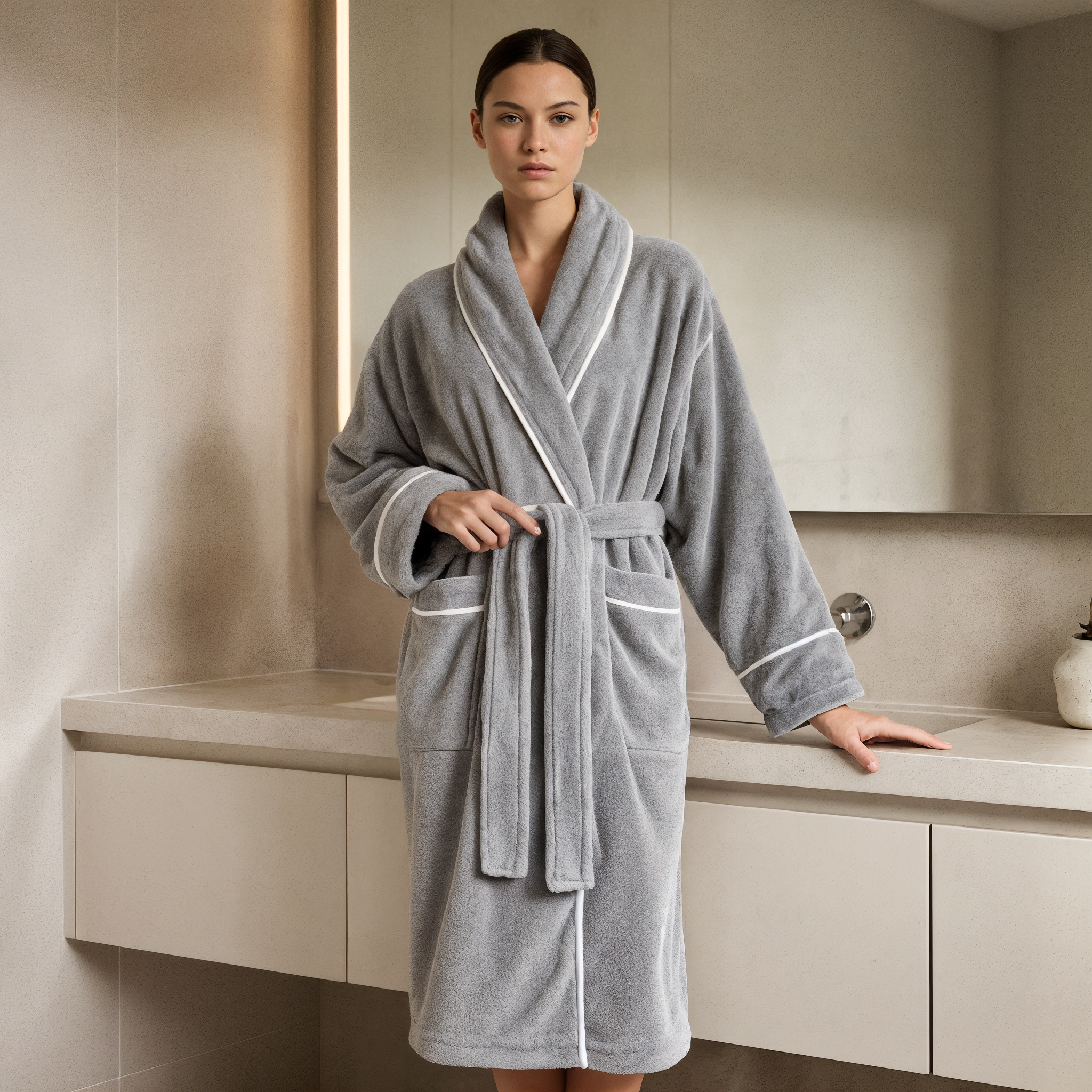 The Hotel Suite Cotton Robe
