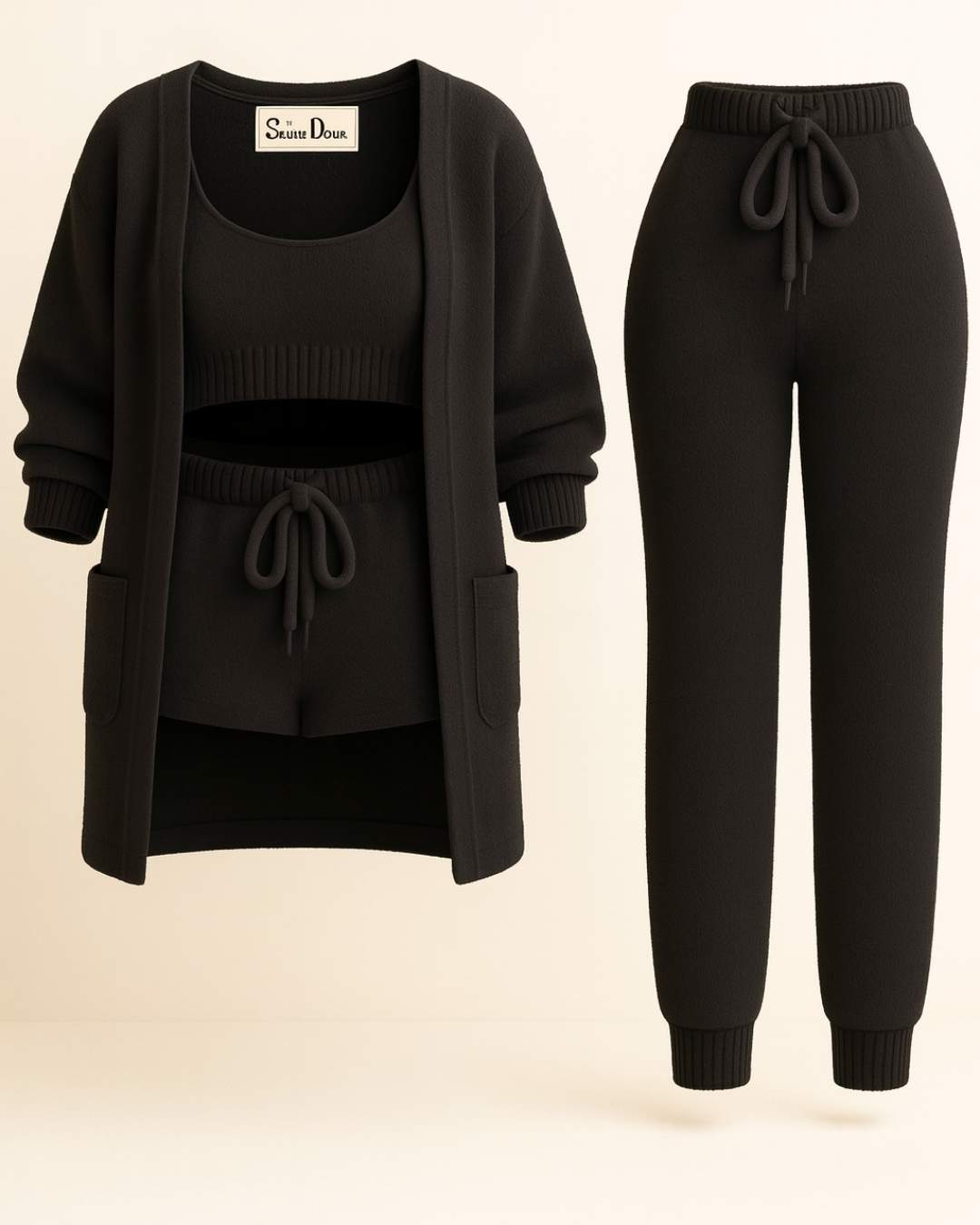 The Signature 4-Piece Bouclé Lounge Set