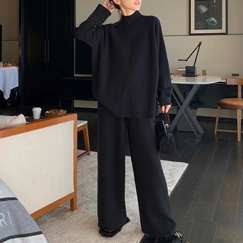 The Alpine Ribbed Knit Set