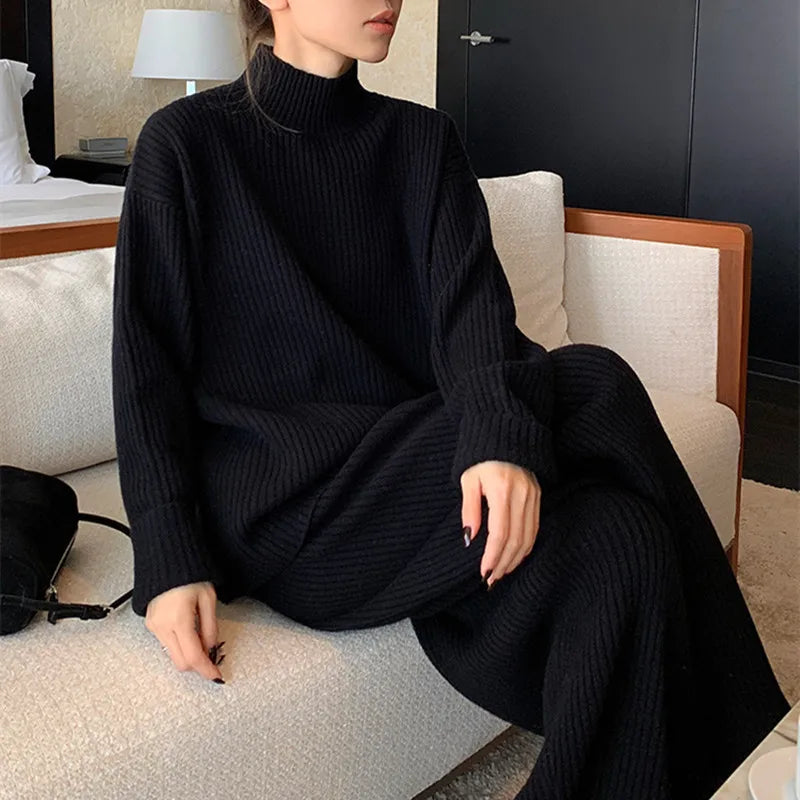 The Alpine Ribbed Knit Set