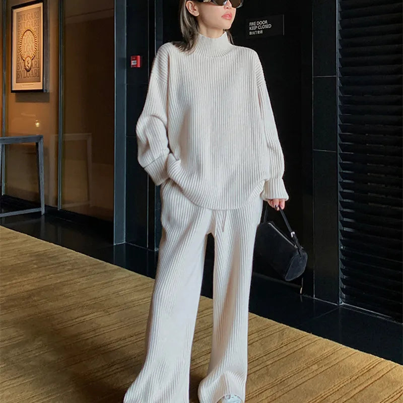 The Alpine Ribbed Knit Set