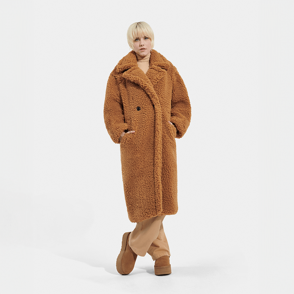 The Heritage Teddy Coat in Camel