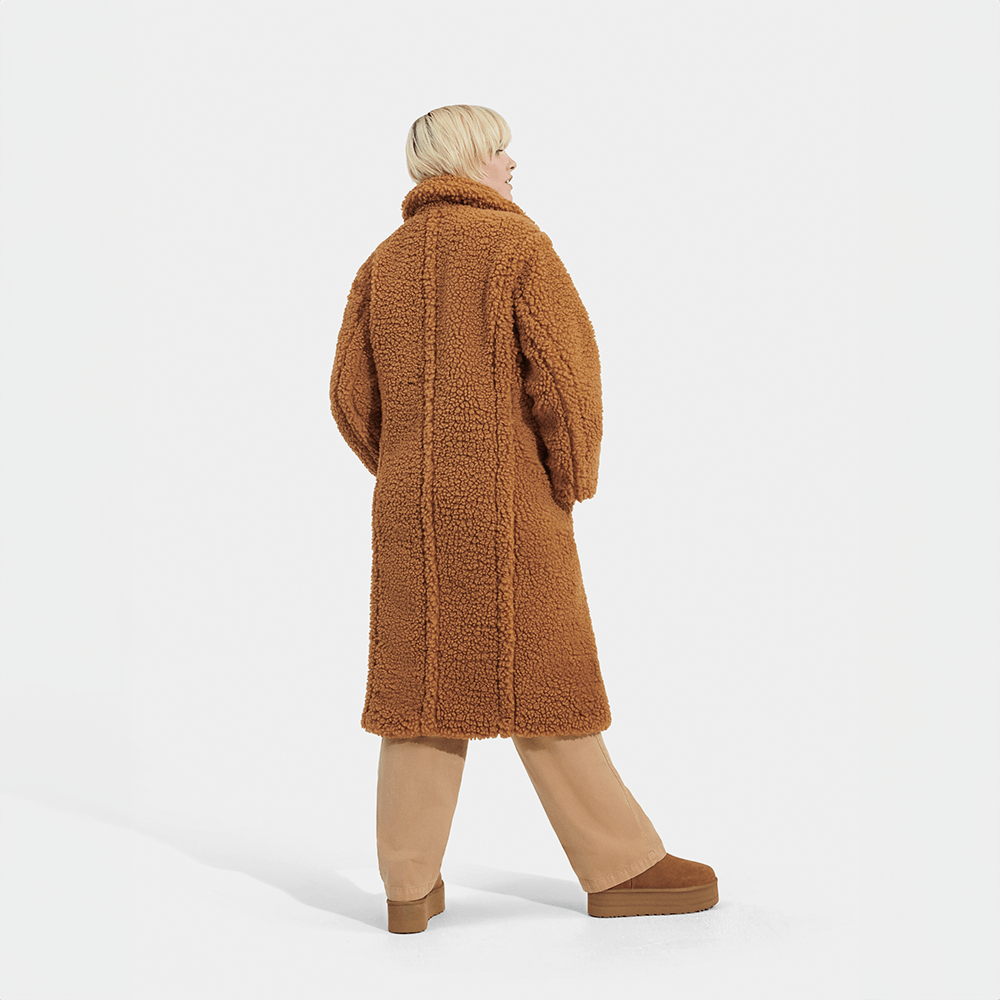 The Heritage Teddy Coat in Camel