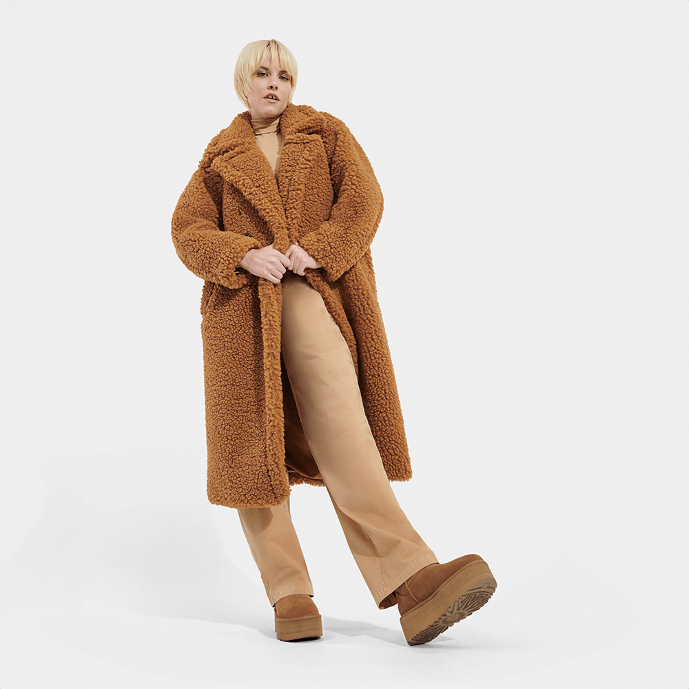 The Heritage Teddy Coat in Camel