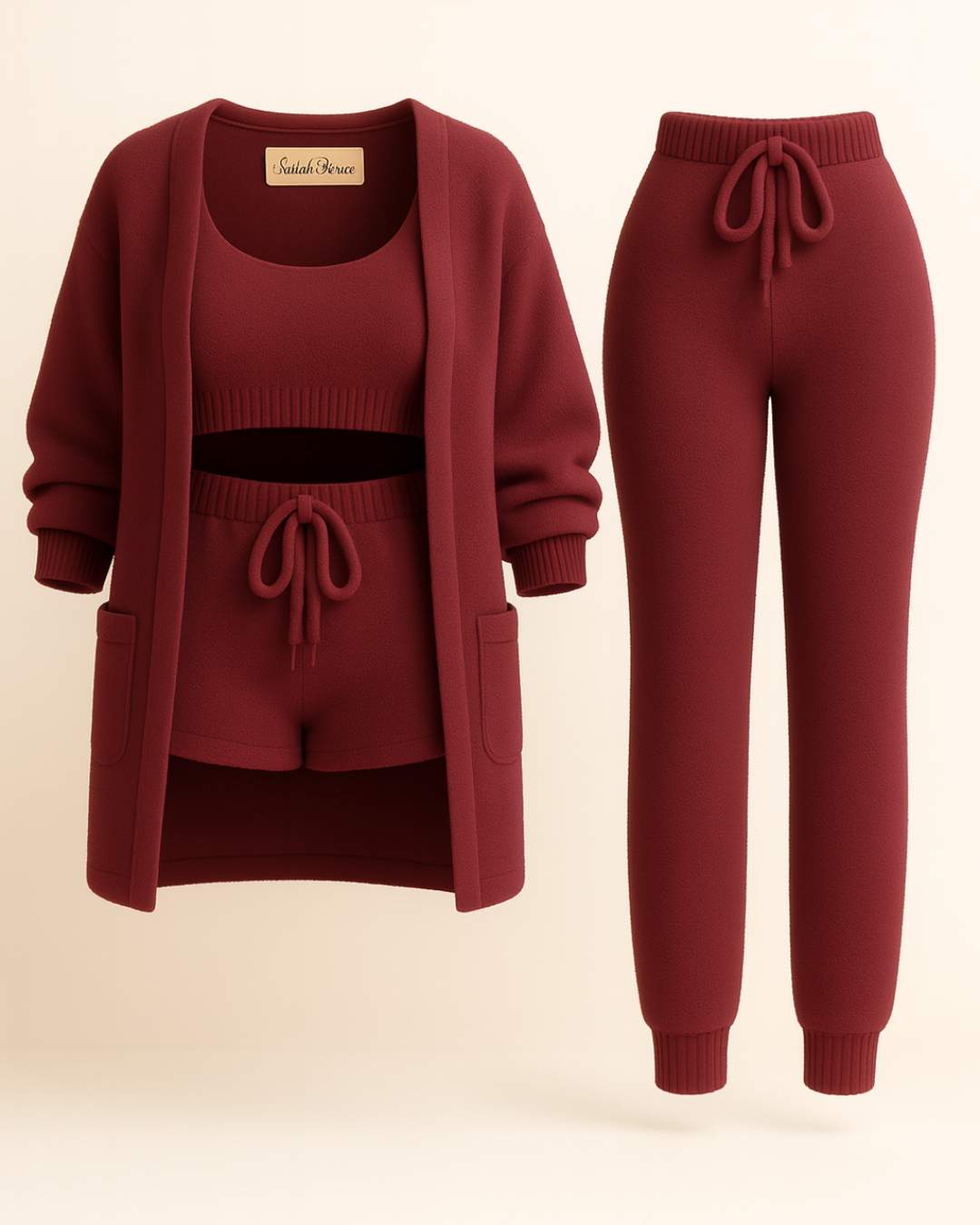 The Signature 4-Piece Bouclé Lounge Set