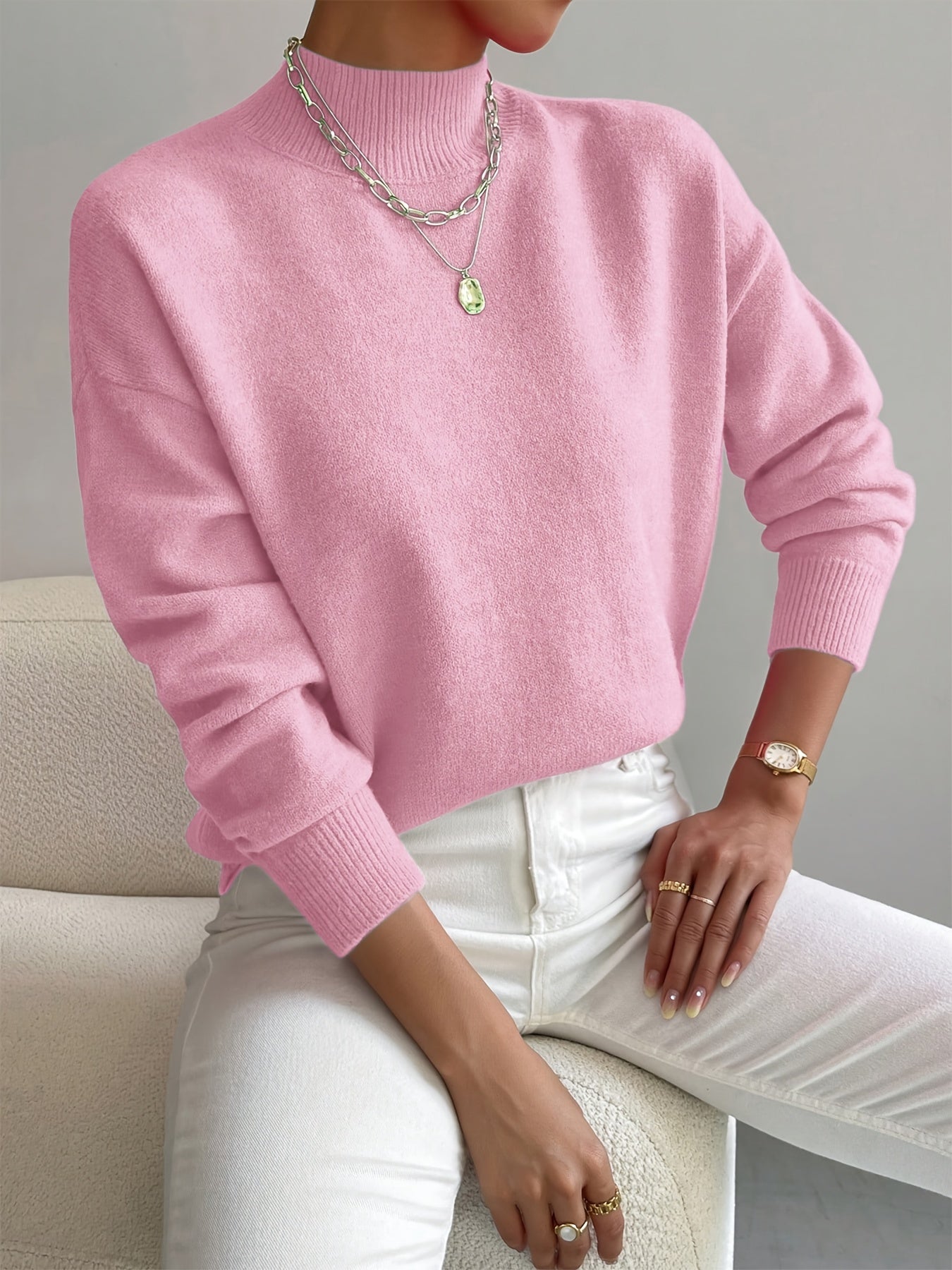 The Sage Cloud Knit Jumper